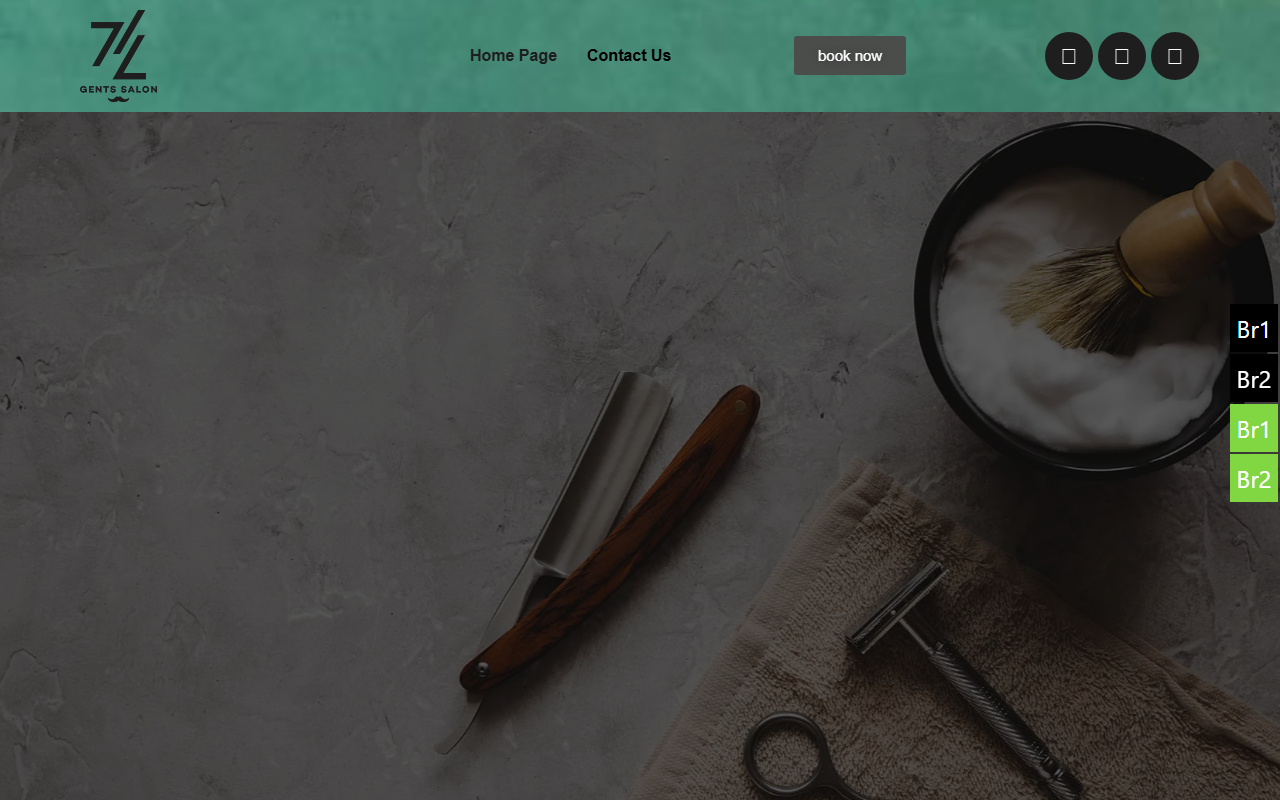 717gentssalon.com screenshot