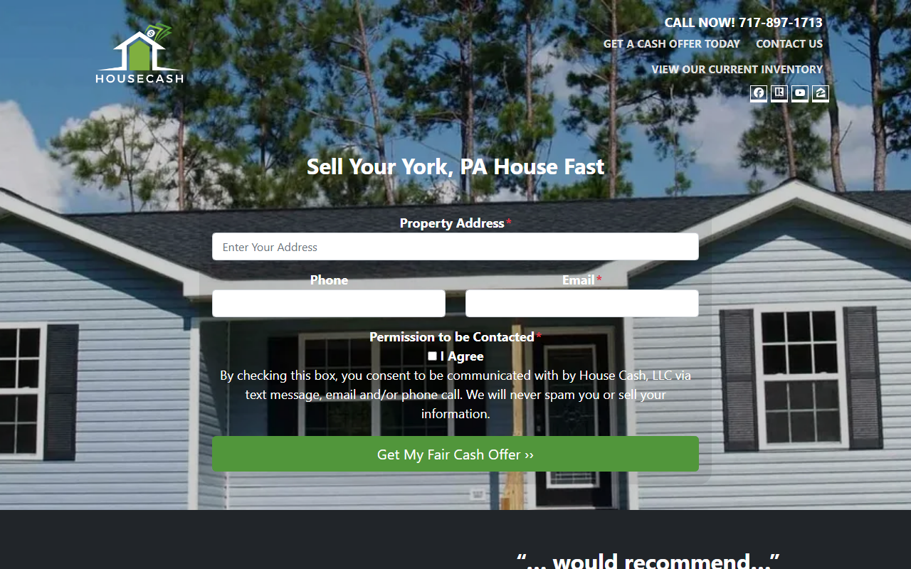 717homebuyer.com screenshot