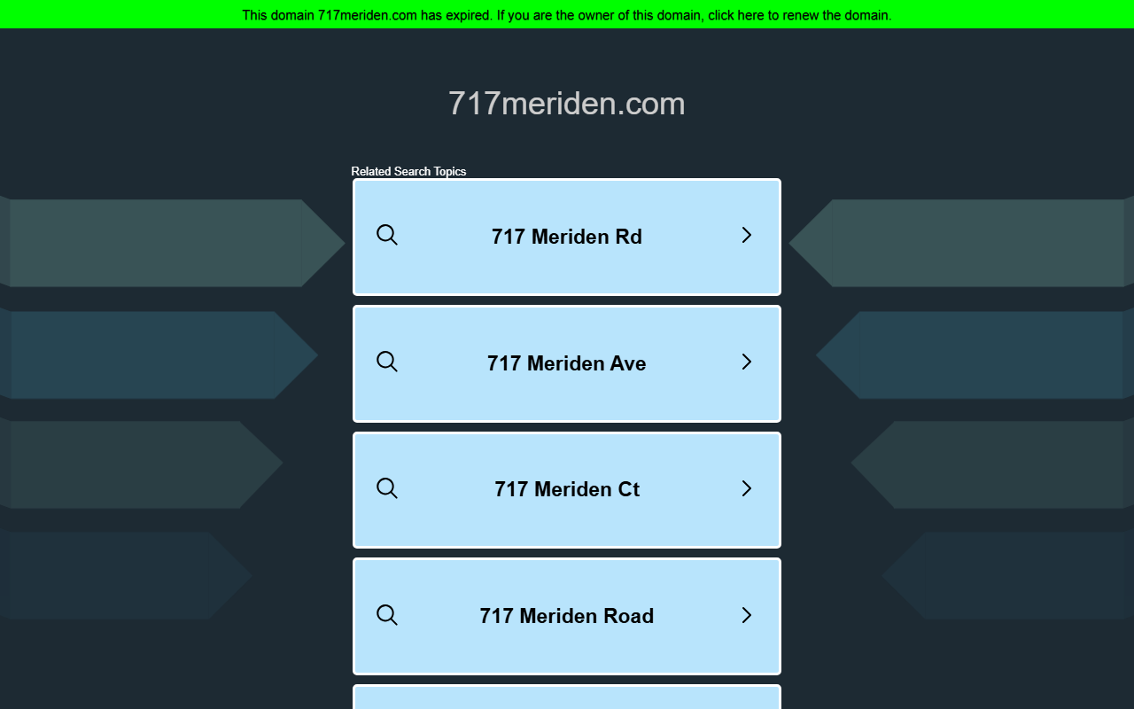 717meriden.com screenshot