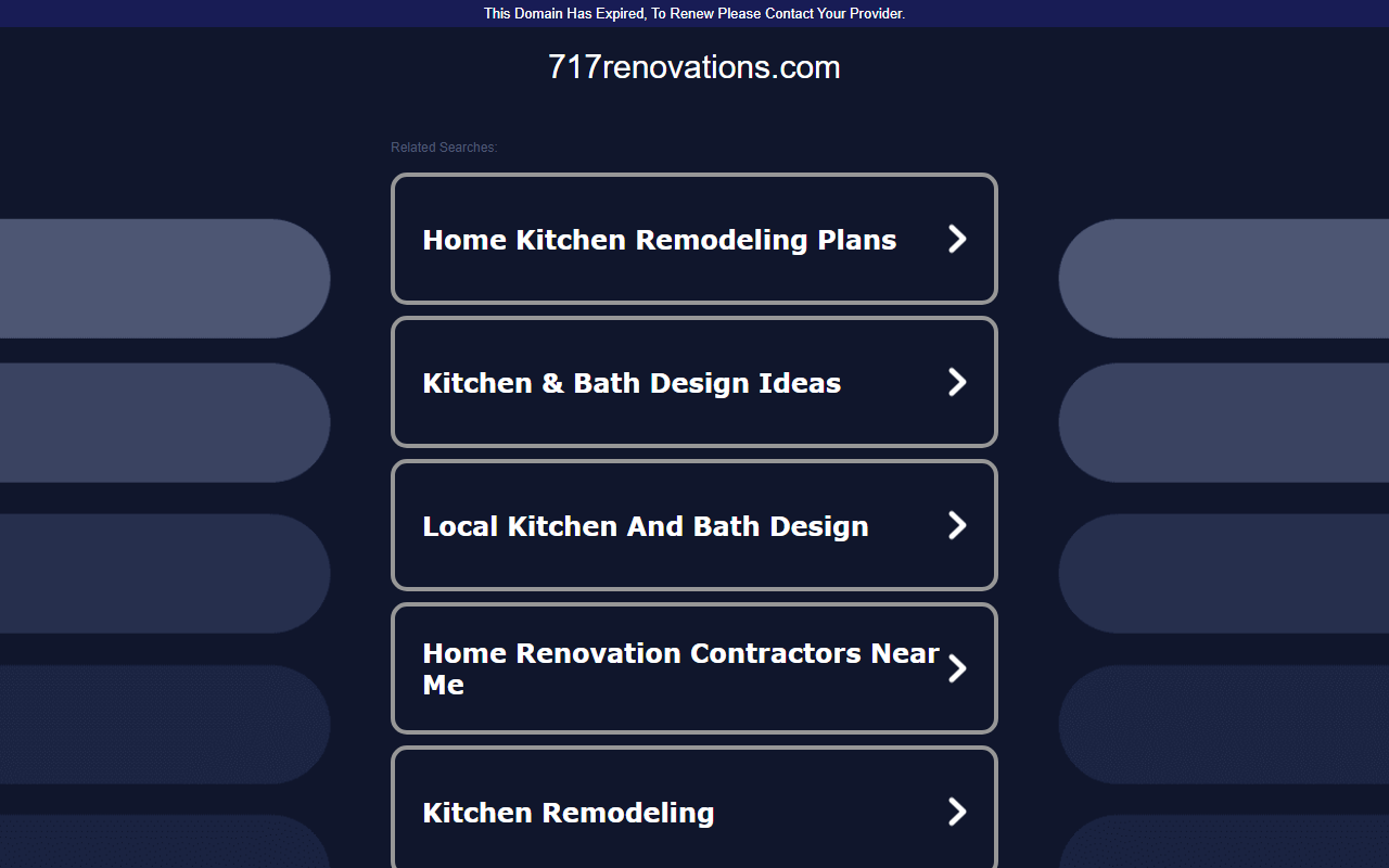 717renovations.com screenshot