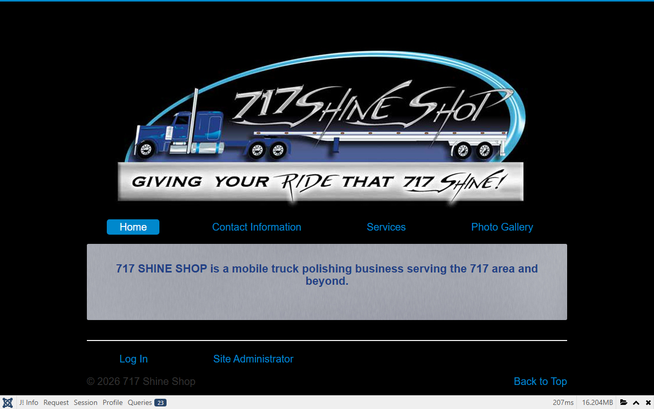 717shineshop.com screenshot