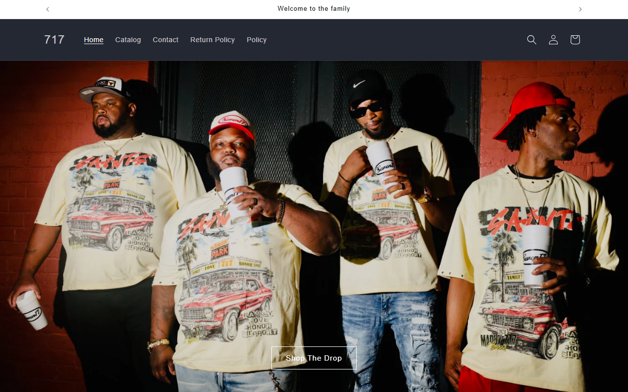 717thebrand.com screenshot