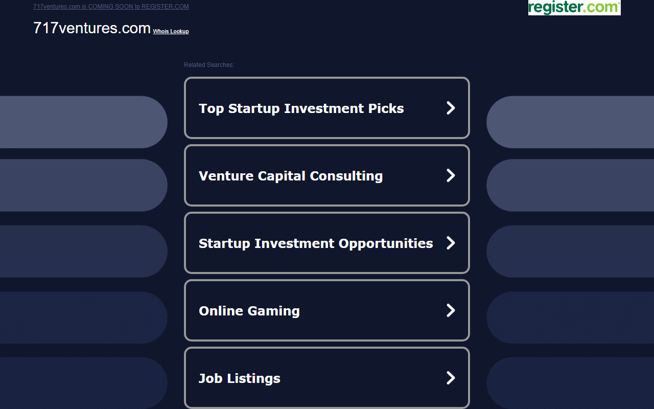 717ventures.com screenshot