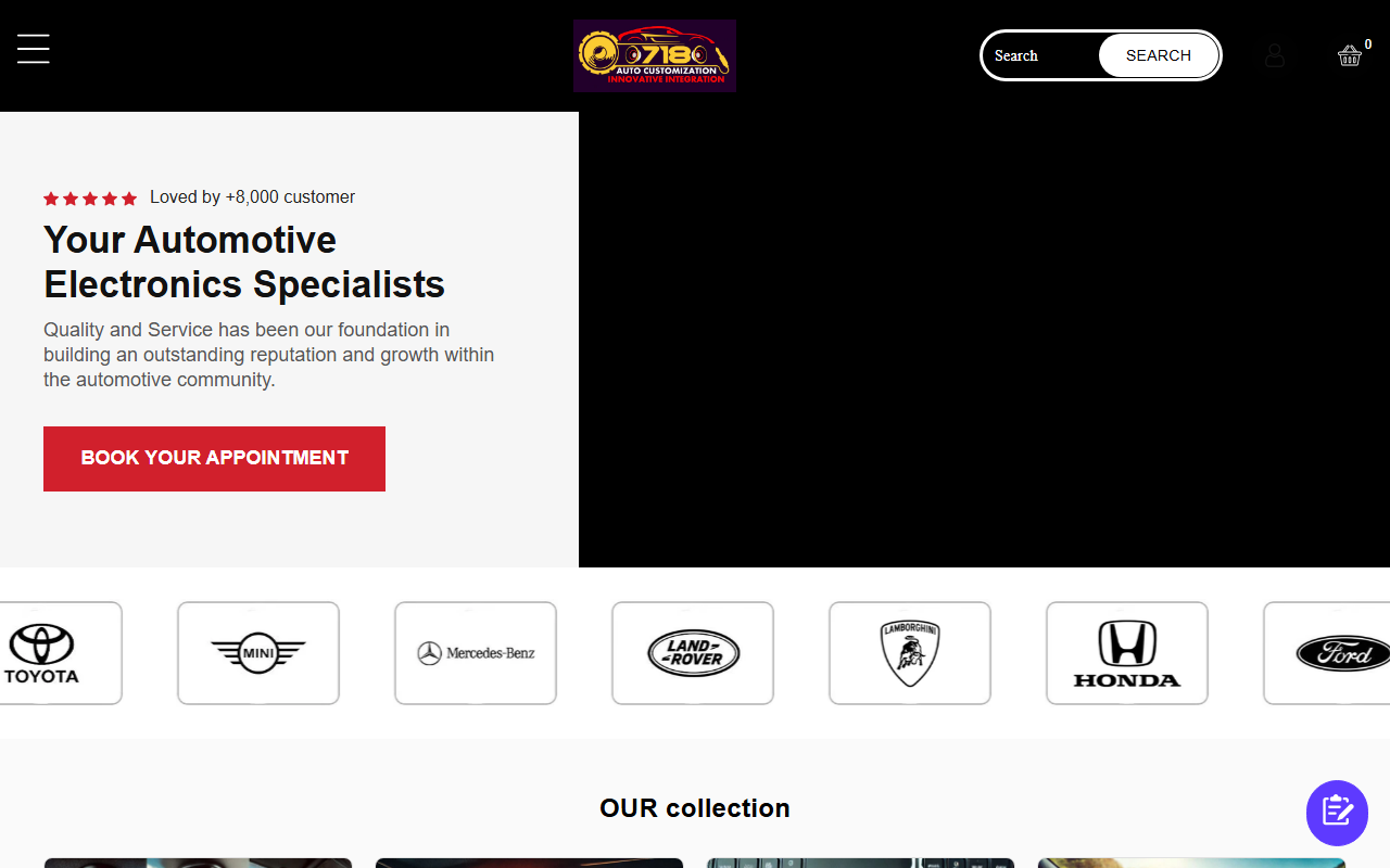 718autosound.com screenshot