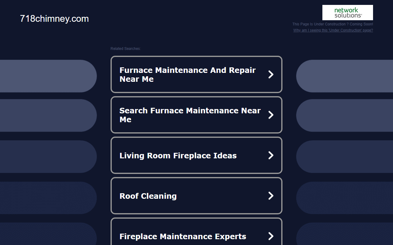 718chimney.com screenshot