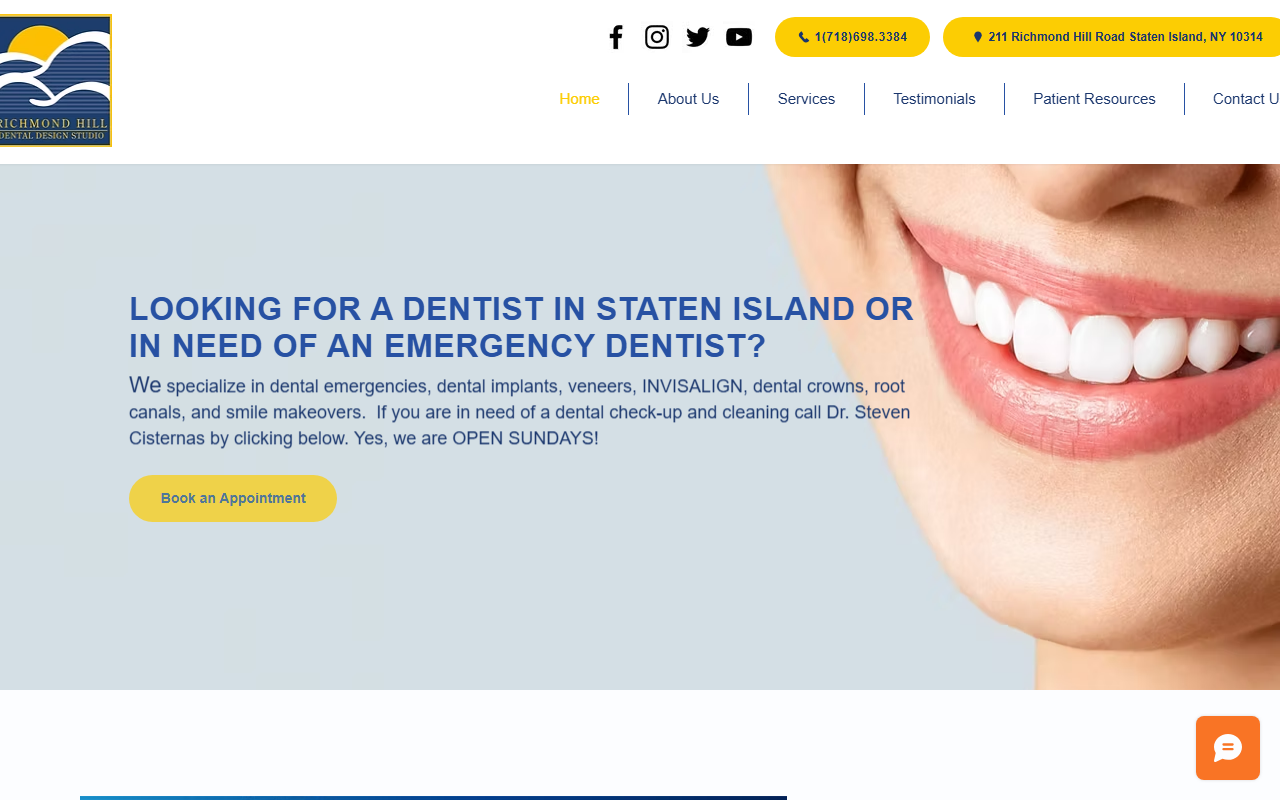 718myteeth.com screenshot