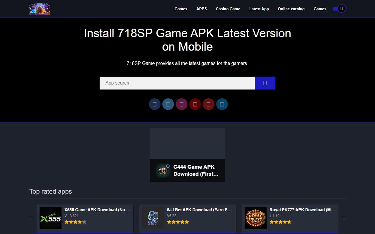 718spgamef.com screenshot