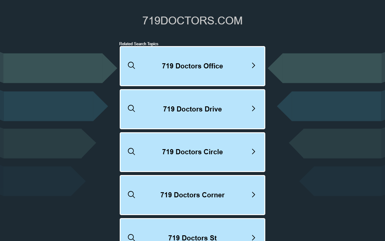 719doctors.com screenshot