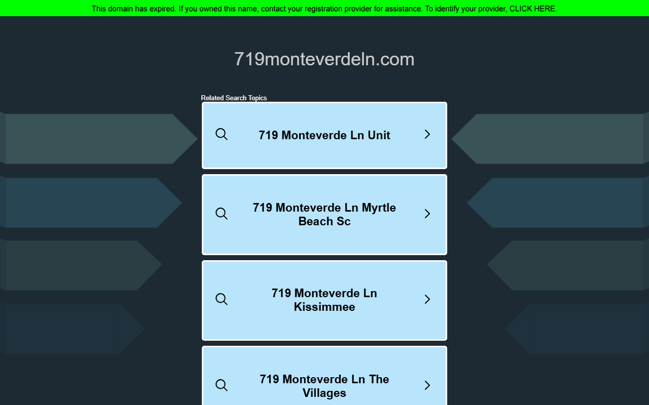 719monteverdeln.com screenshot