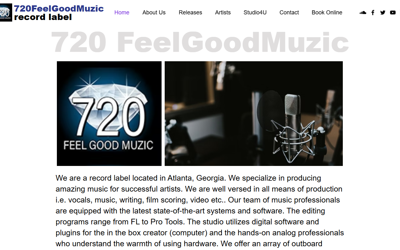 720feelgoodmuzic.com screenshot