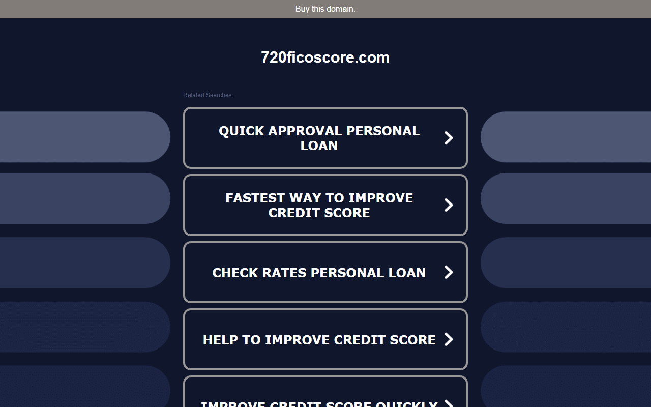 720ficoscore.com screenshot