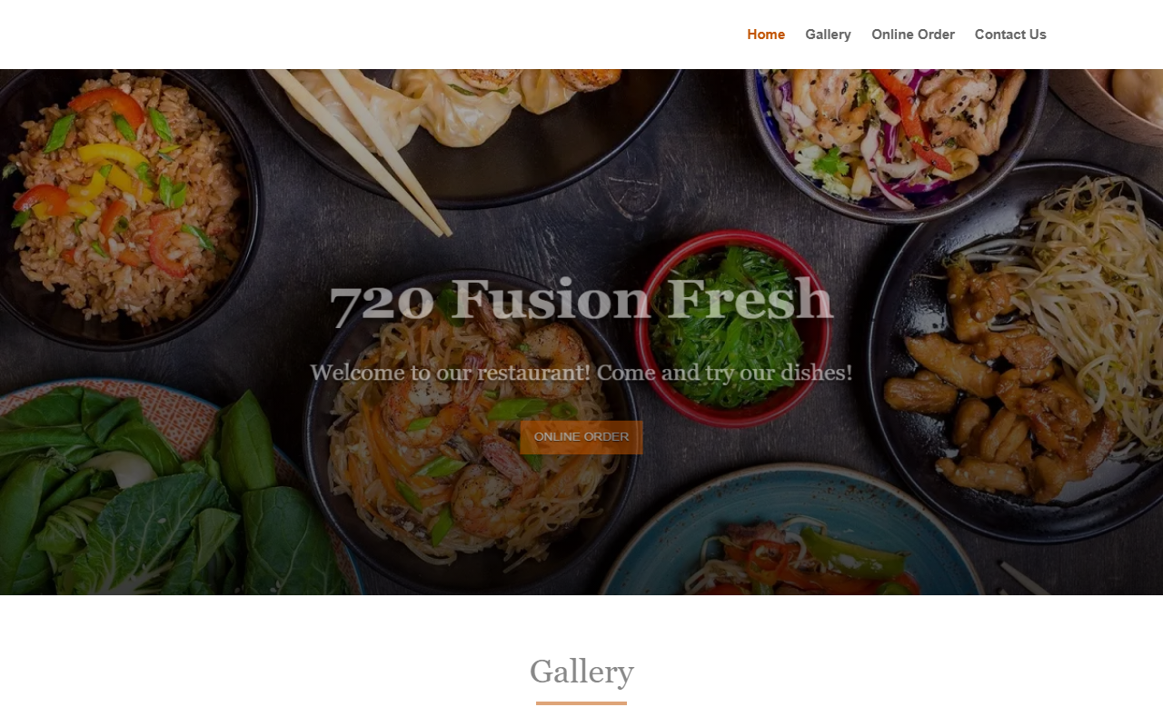 720fusionfresh.com screenshot