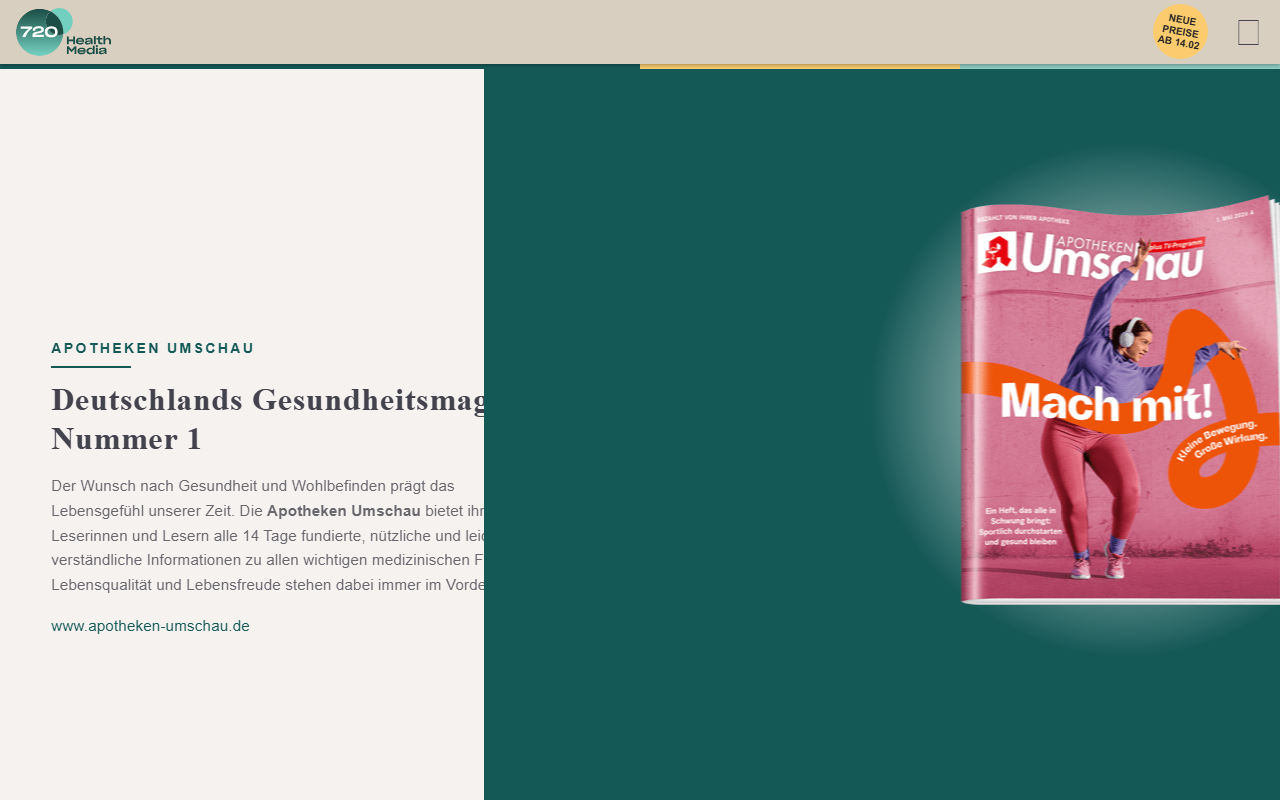 720healthmedia.com screenshot