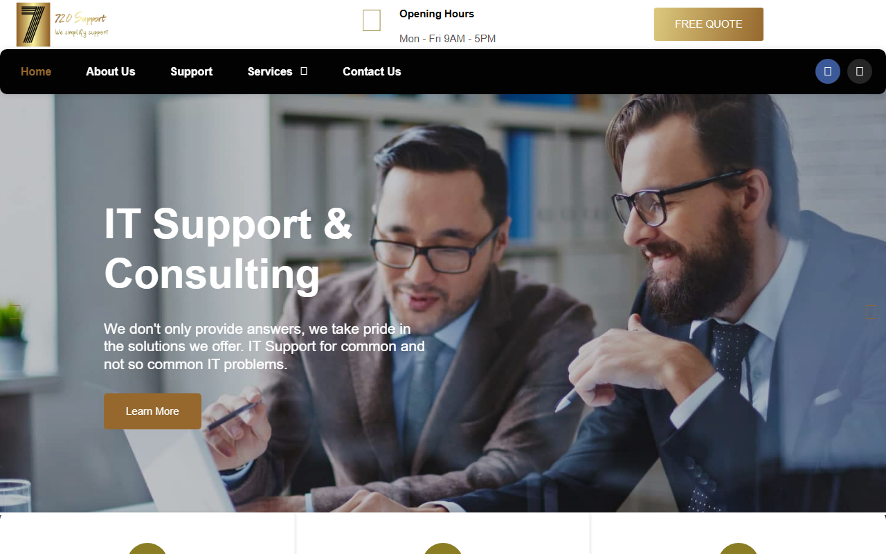 720support.com screenshot