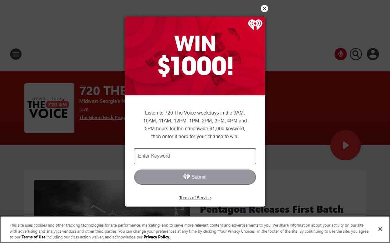 720thevoice.com screenshot