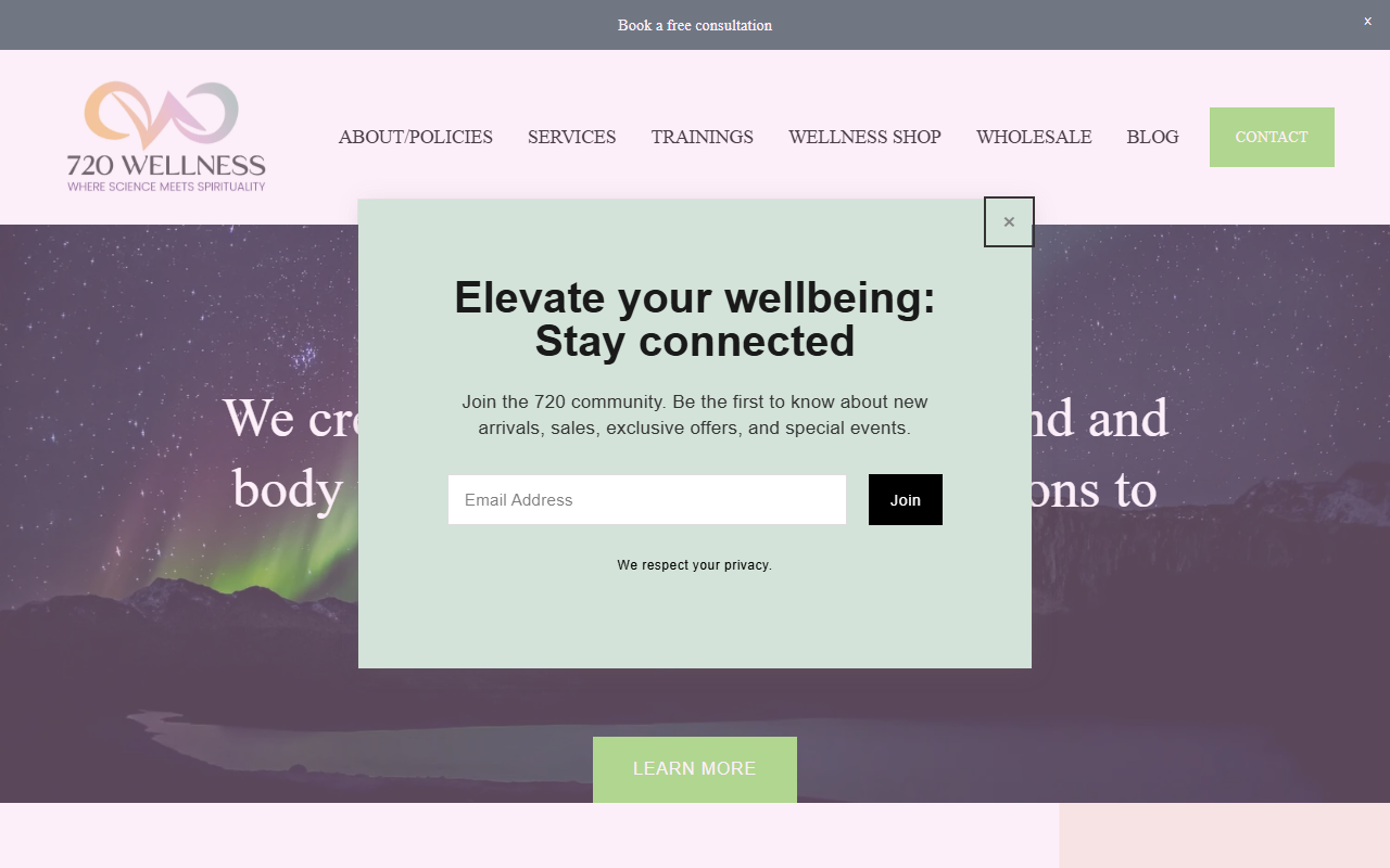 720wellness.com screenshot