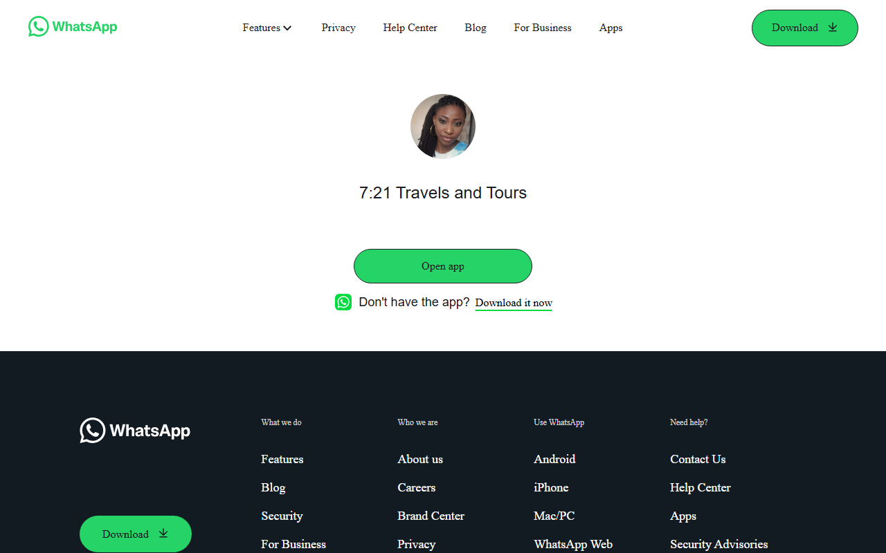 721travels.com screenshot
