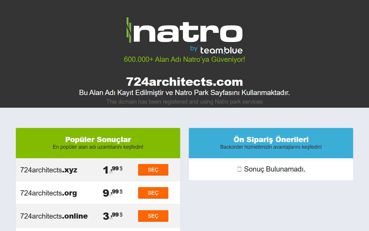 724architects.com screenshot