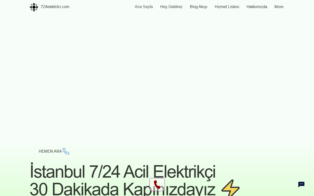 724elektrikcim.com screenshot