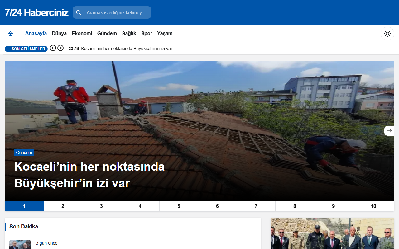 724haberciniz.com screenshot