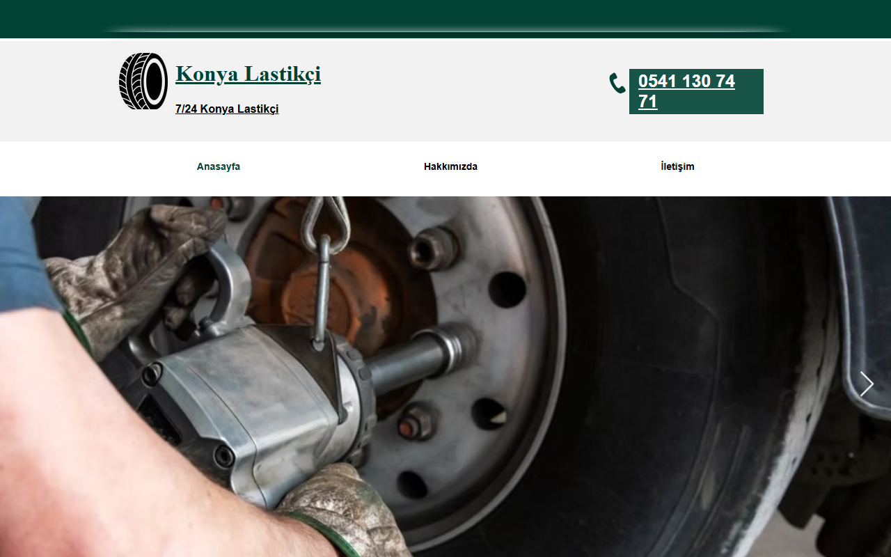 724lastikcikonya.com screenshot
