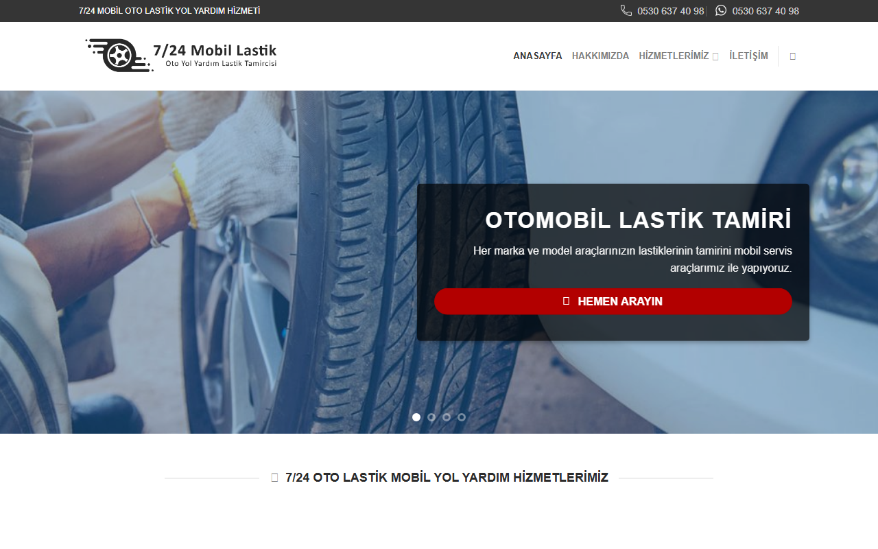 724mobillastikci.com screenshot