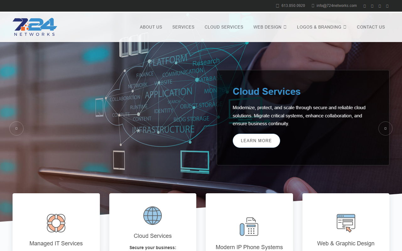 724networks.com screenshot