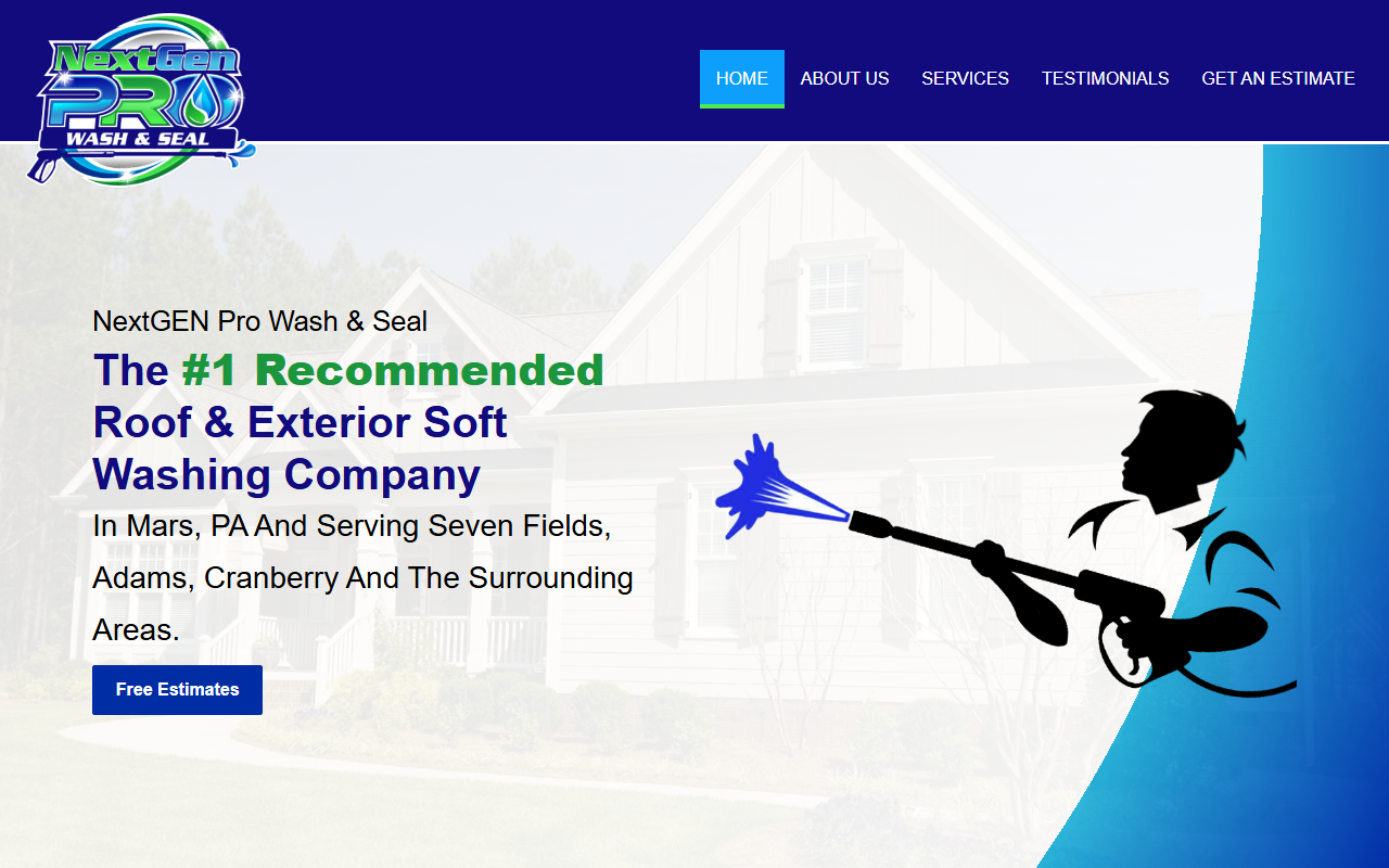 724powerwash.com screenshot