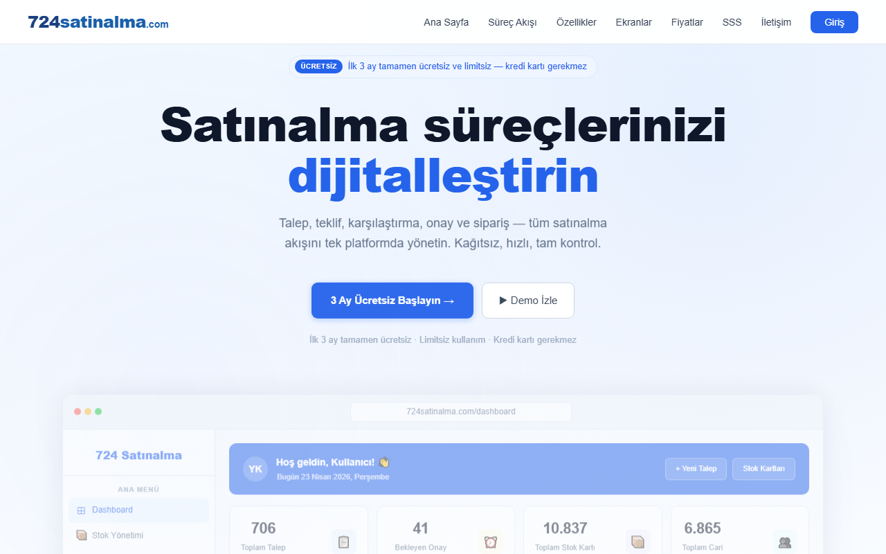 724satinalma.com screenshot