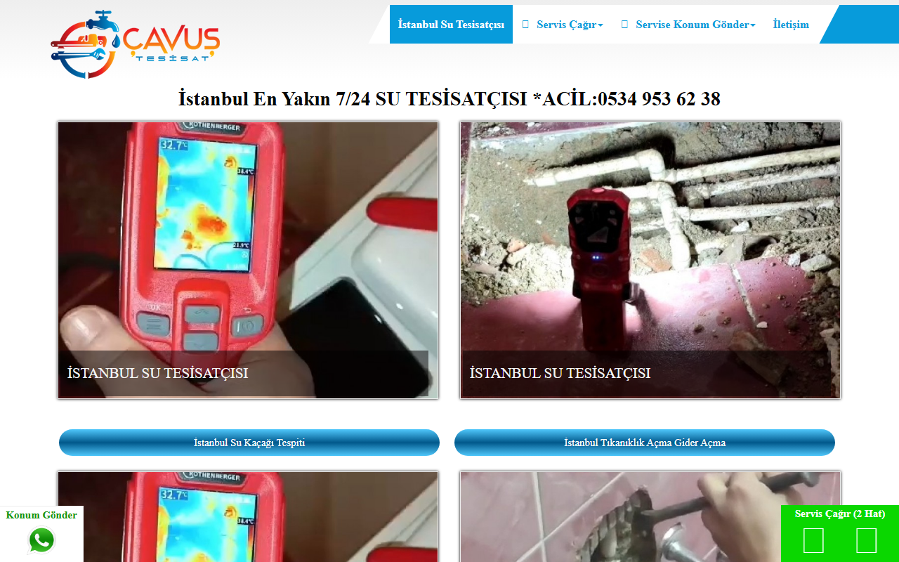 724sutesisatcisi.com screenshot