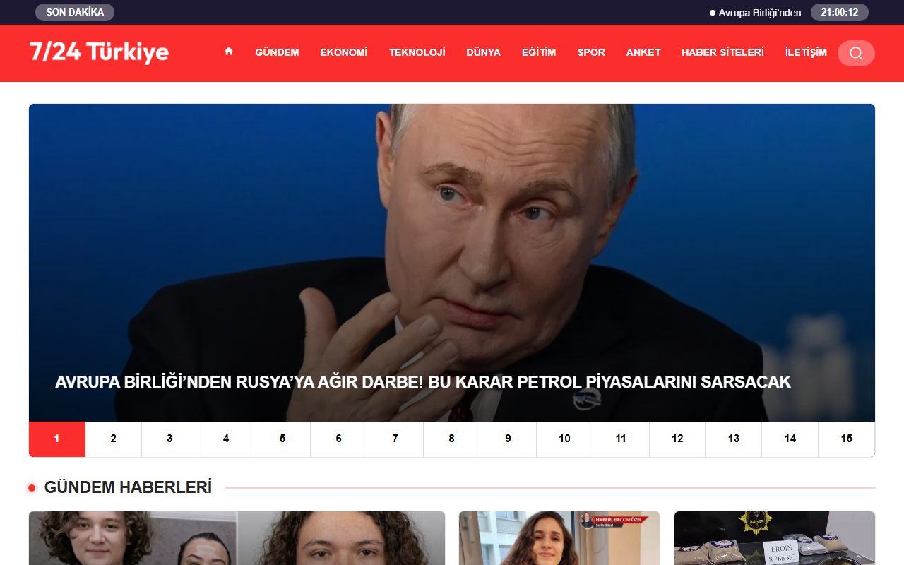 724turkiye.com screenshot