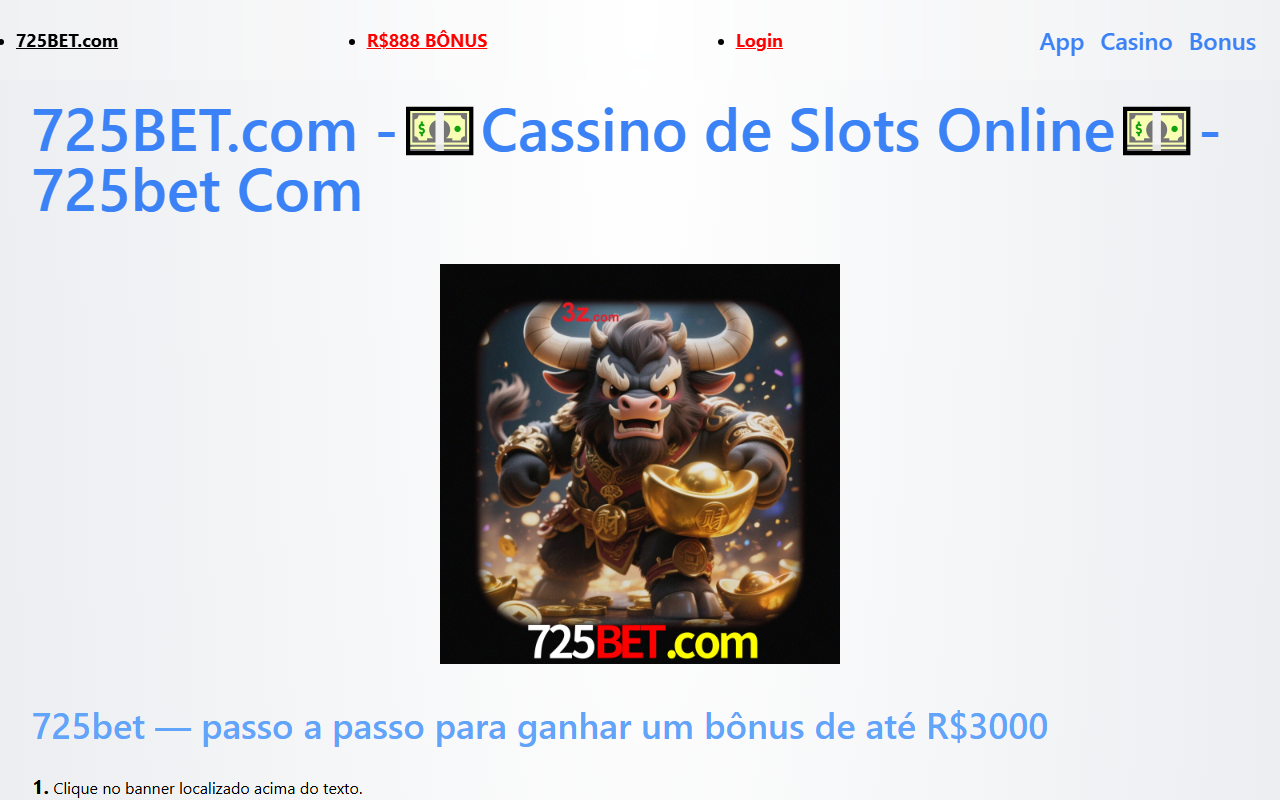 725bet-bet-br.com screenshot