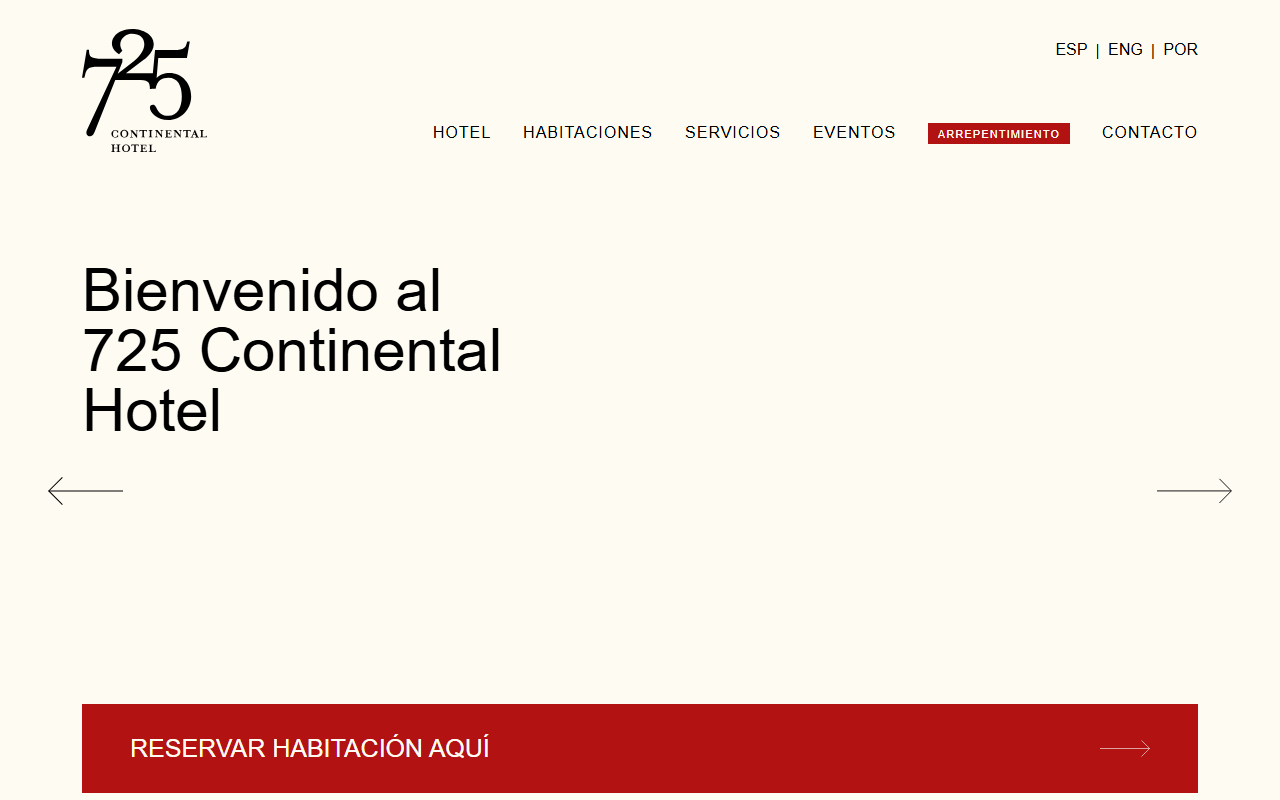 725continental.com screenshot