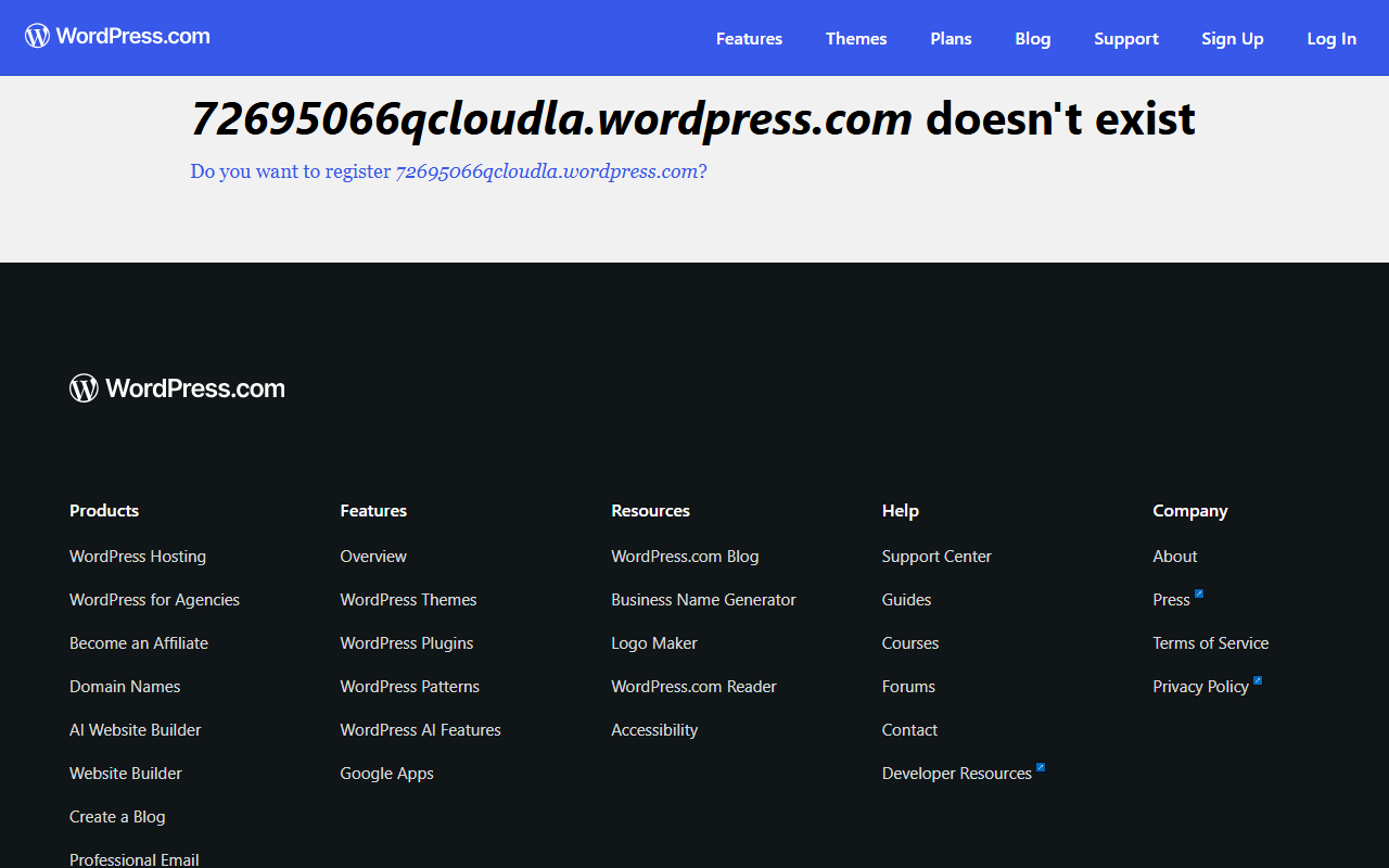 72695066qcloudla.com screenshot