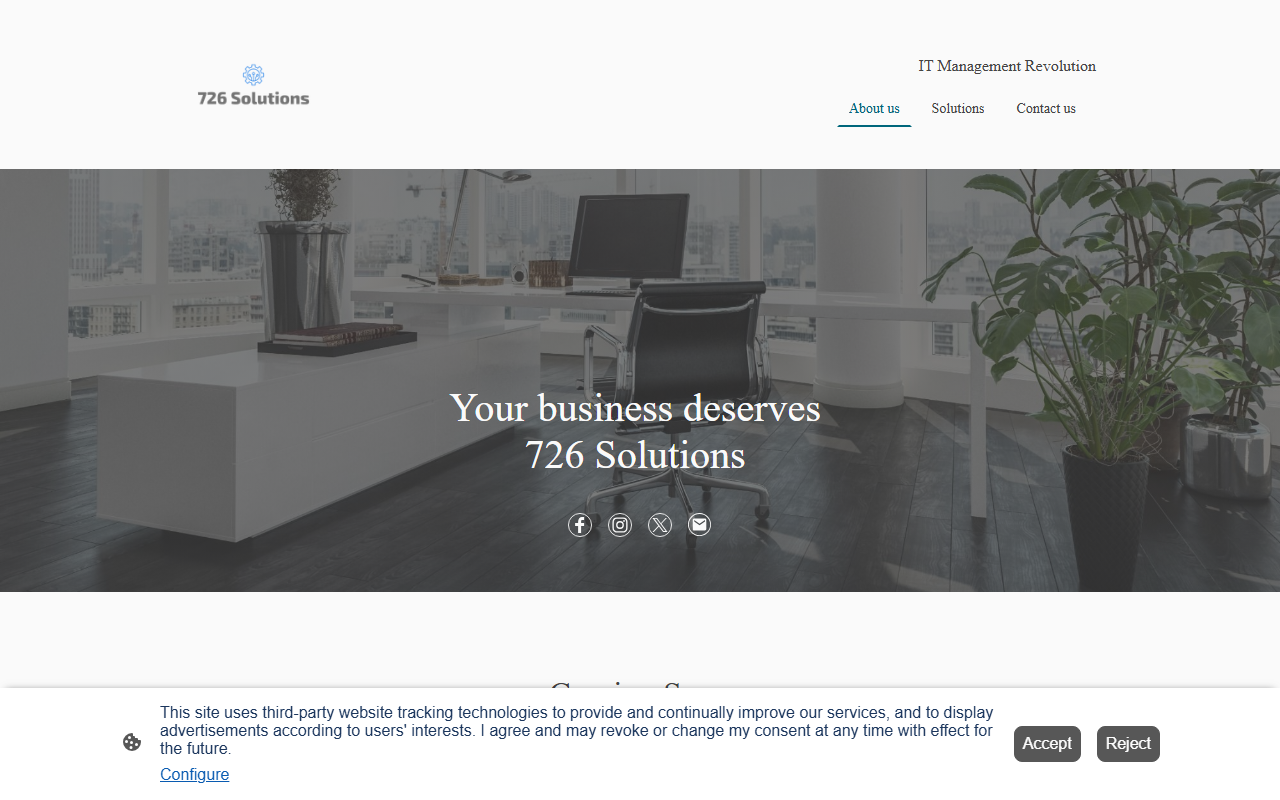 726solutions.com screenshot