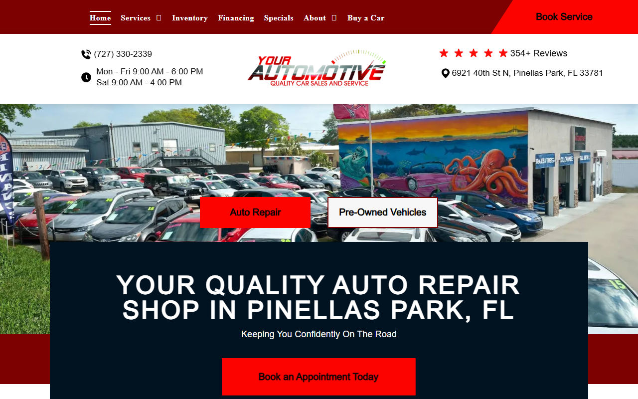727autoservice.com screenshot