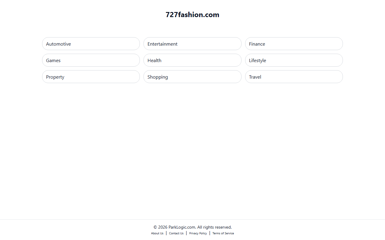 727fashion.com screenshot