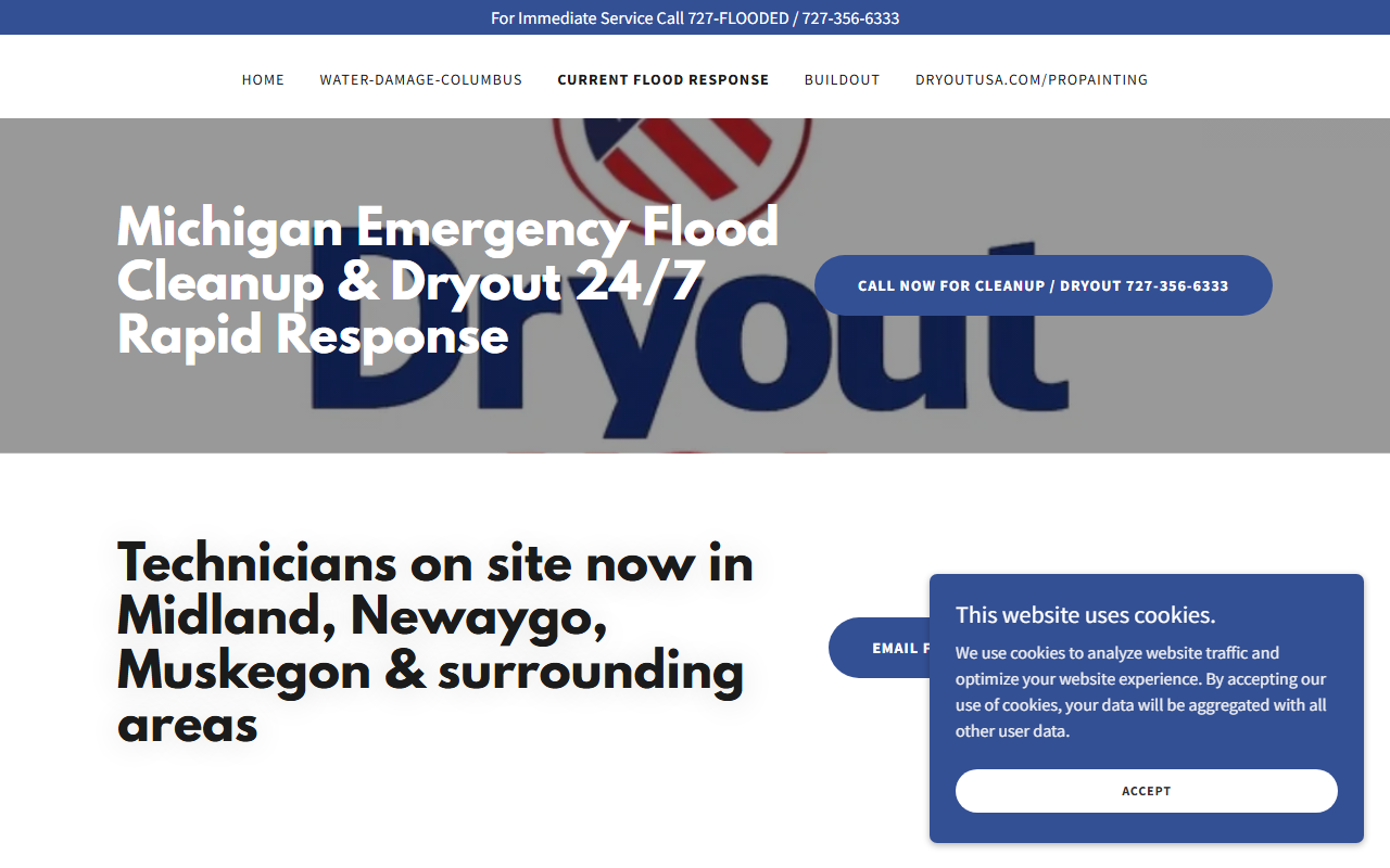 727flooded.com screenshot