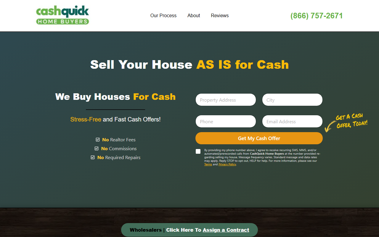 727homebuyers.com screenshot