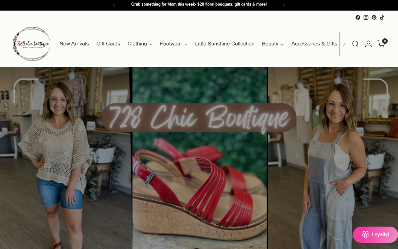 728boutique.com screenshot