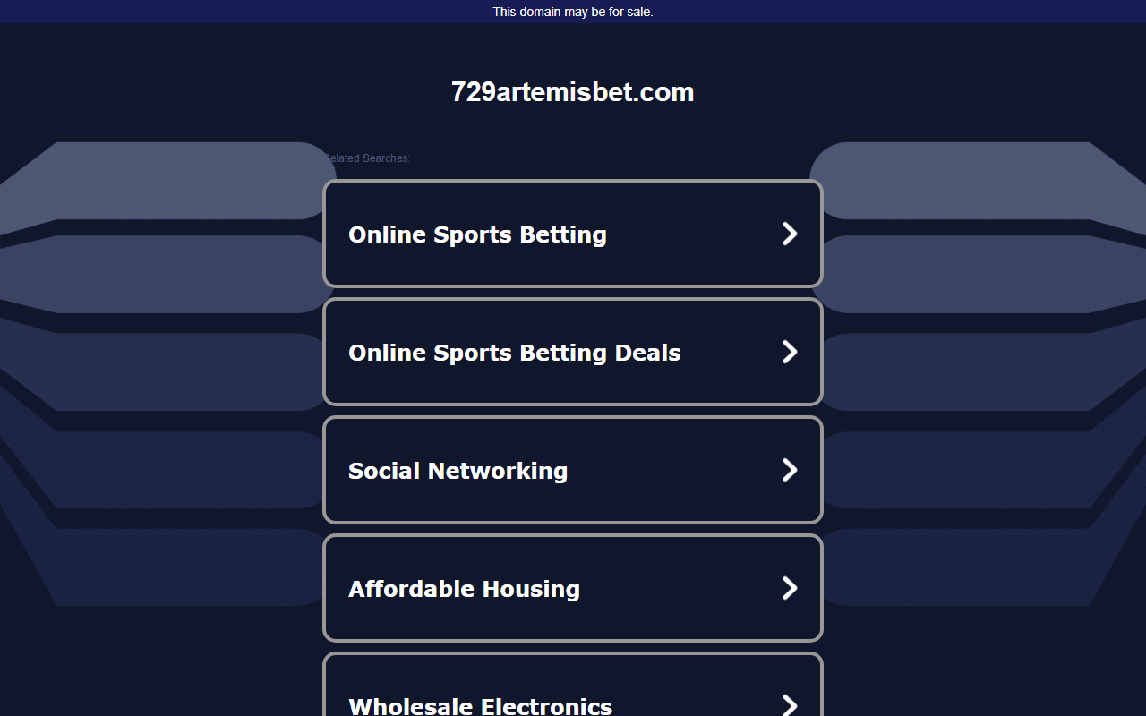 729artemisbet.com screenshot