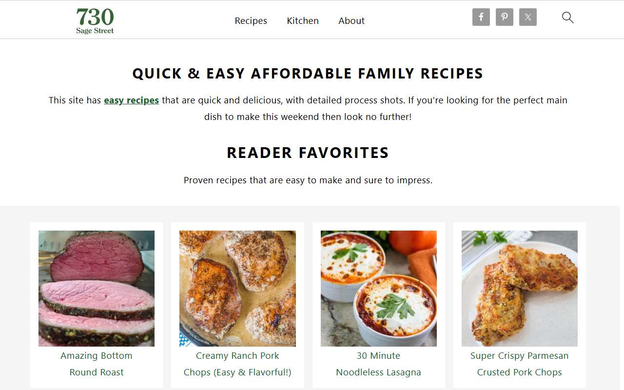 730sagestreet.com screenshot