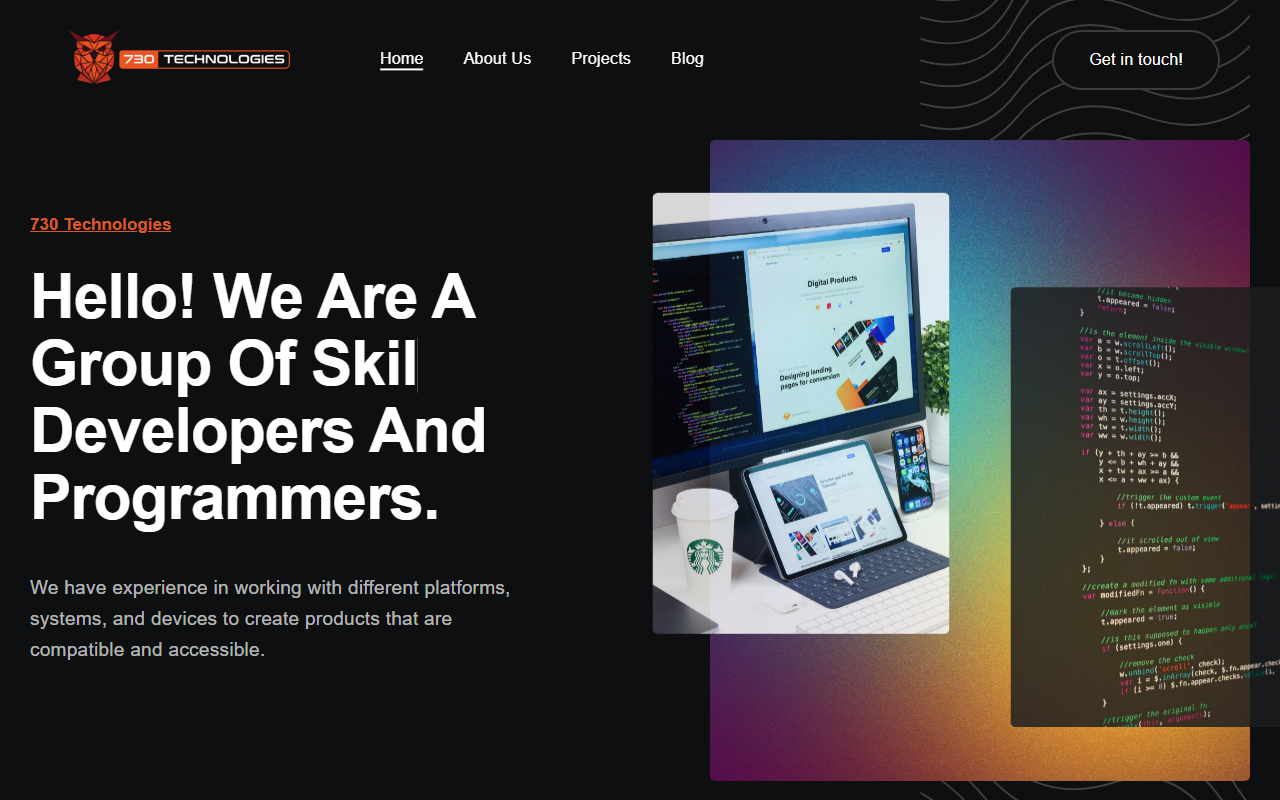730technologies.com screenshot