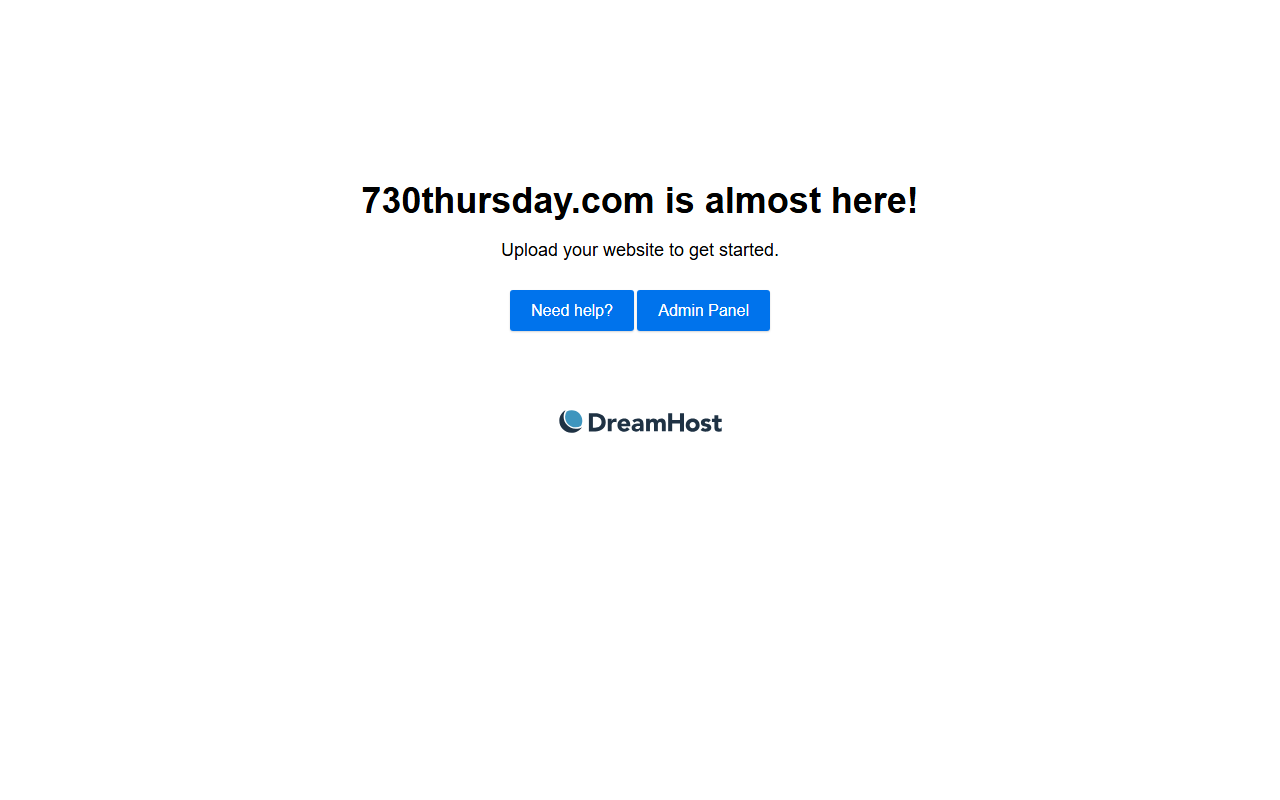 730thursday.com screenshot