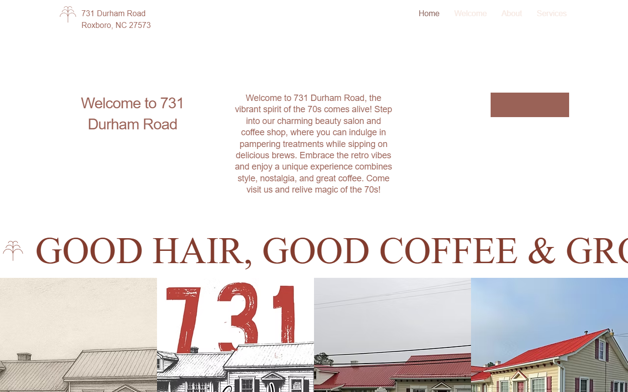 731durhamroad.com screenshot