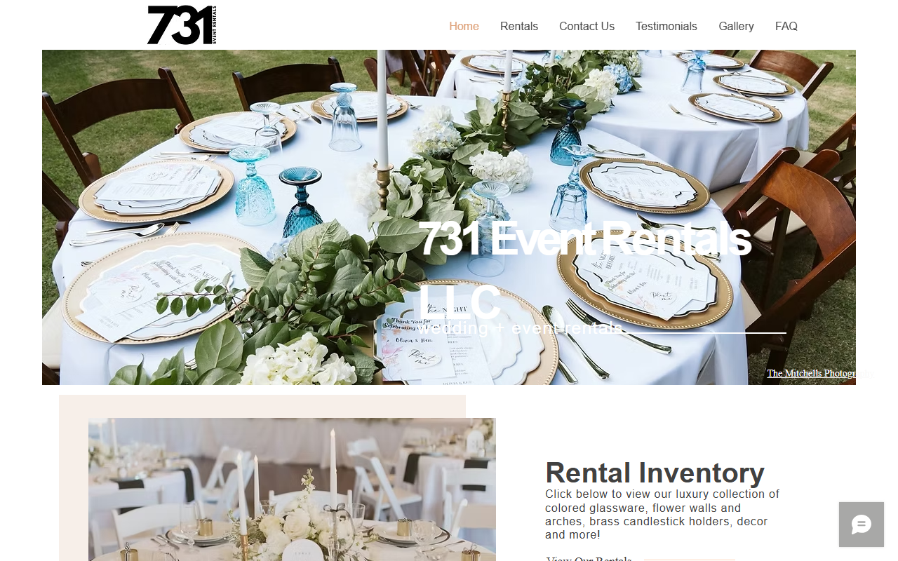 731rentals.com screenshot