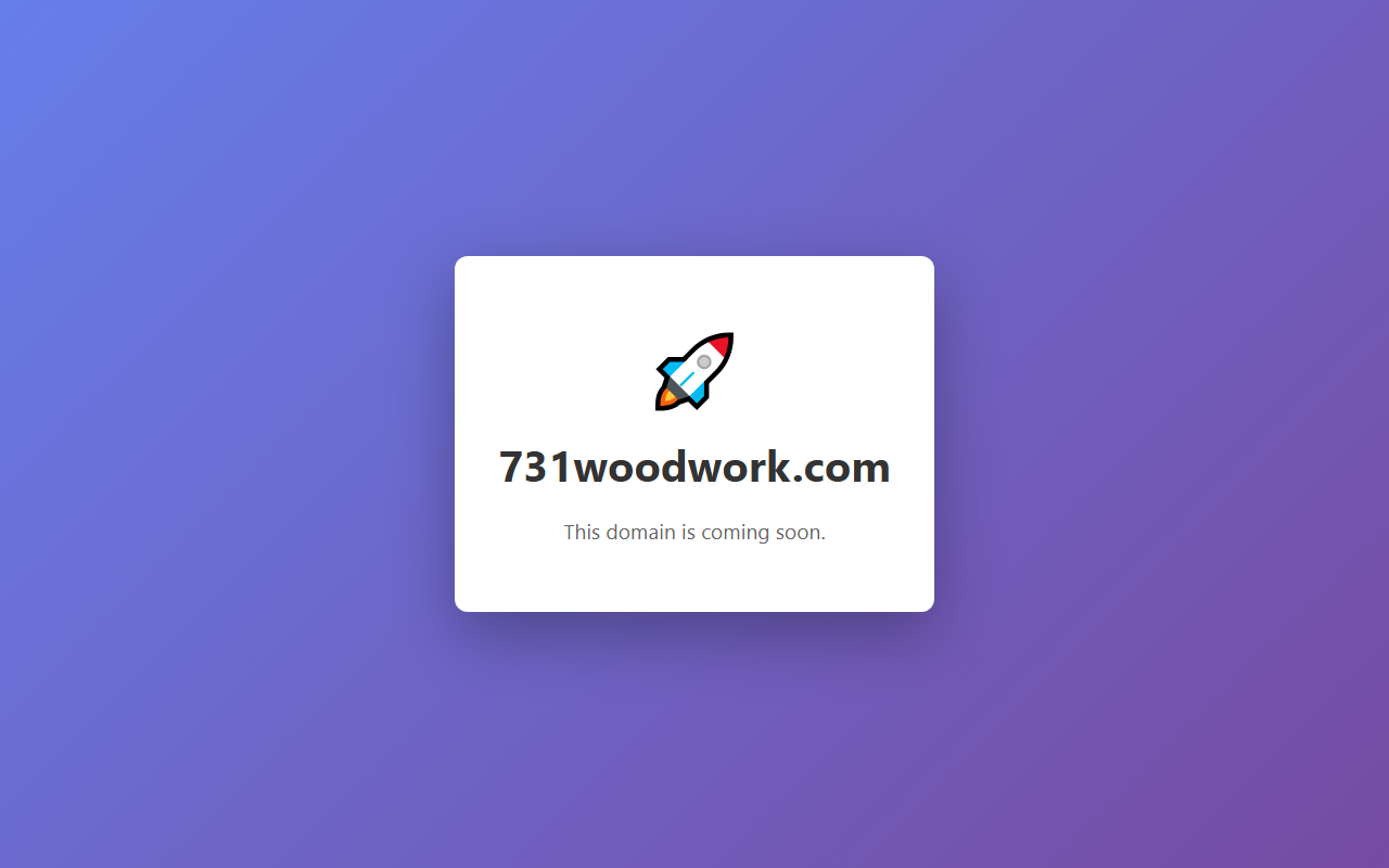 731woodwork.com screenshot