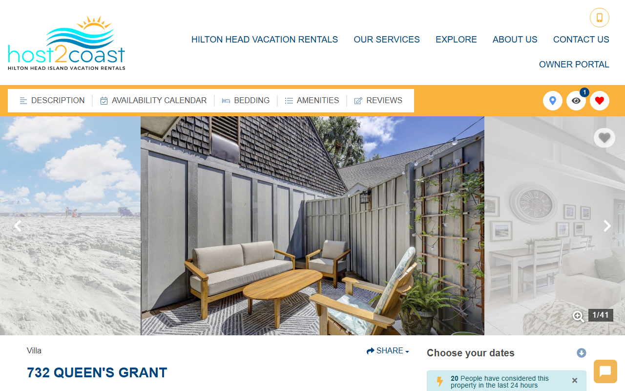 732queensgrant.com screenshot