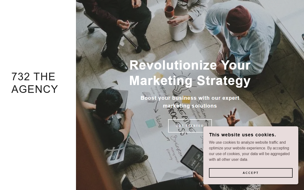 732theagency.com screenshot