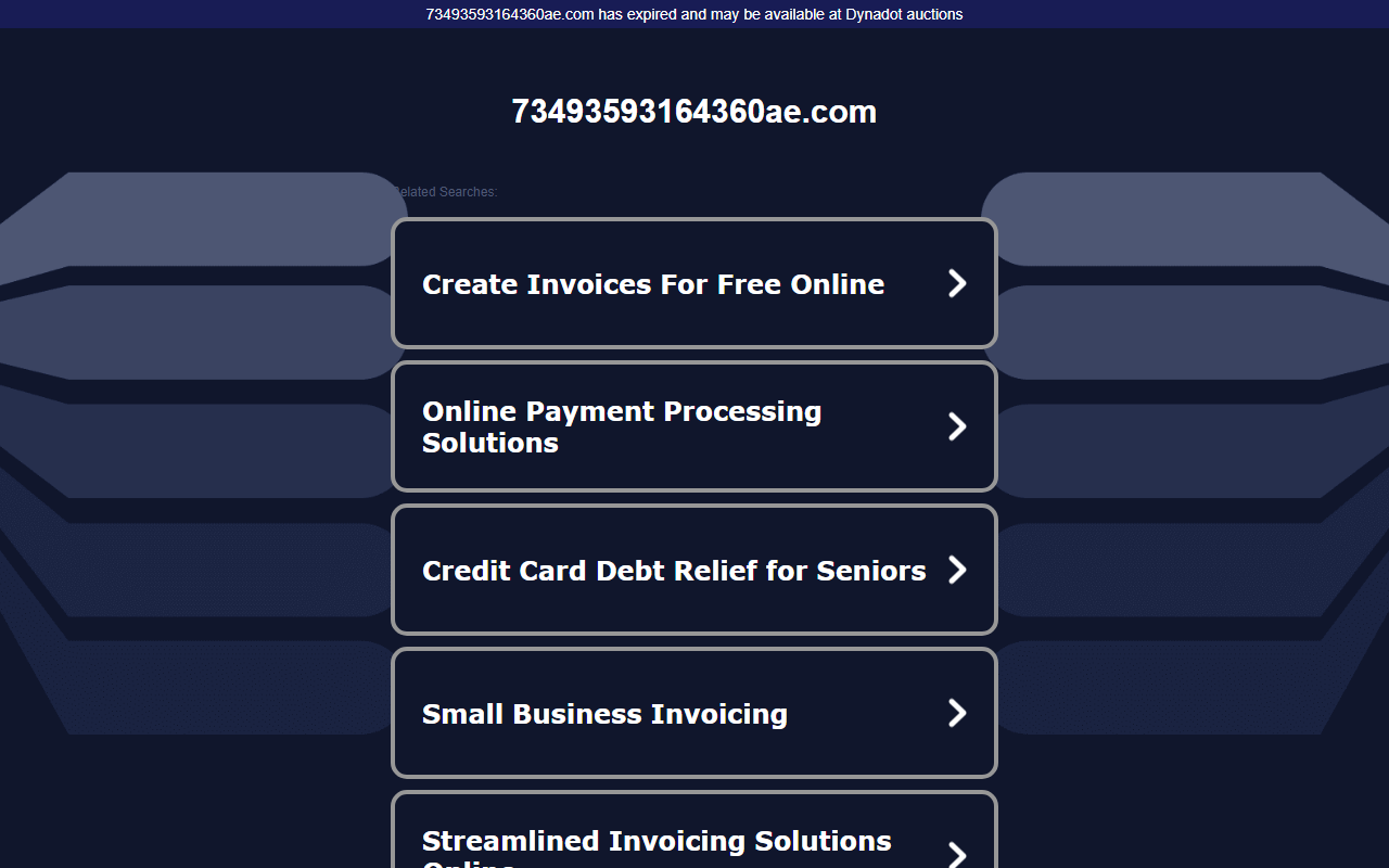 73493593164360ae.com screenshot